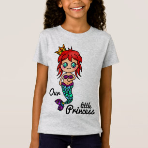 T-Shirt Mermaid Cat Ocean Love Forever Cute