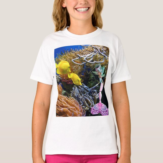 T-shirt Mermaid célèbre (Devant)