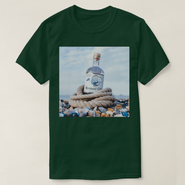 T-shirt Mermaid Gin Isley de Wight T (Design devant)