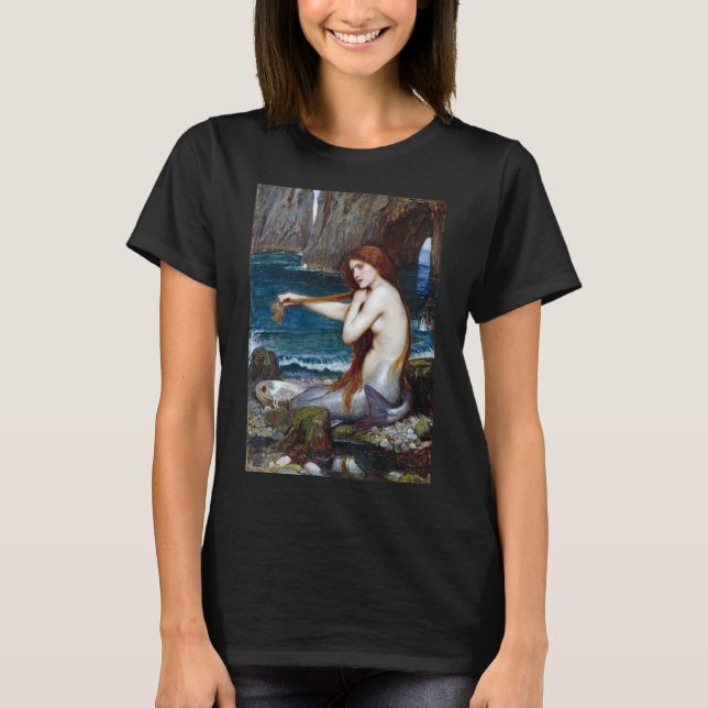 T-shirt Mermaid, John William Waterhouse (Devant)