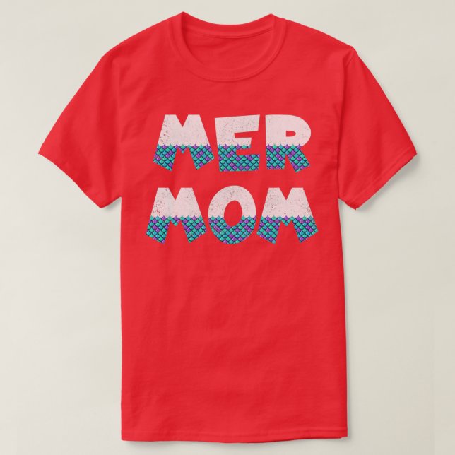 T-shirt Mermaid Maman 7 (Design devant)