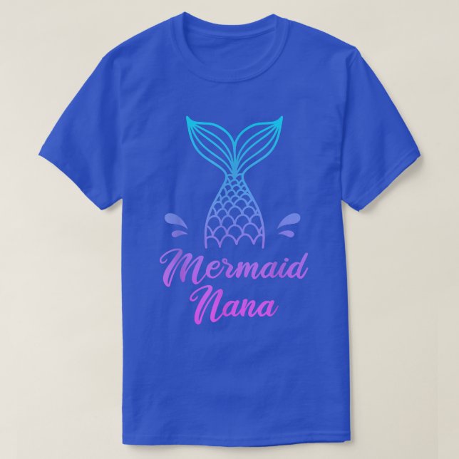 T-shirt Mermaid Nana, Mermaman Vêtements de sécurité, Ital (Design devant)