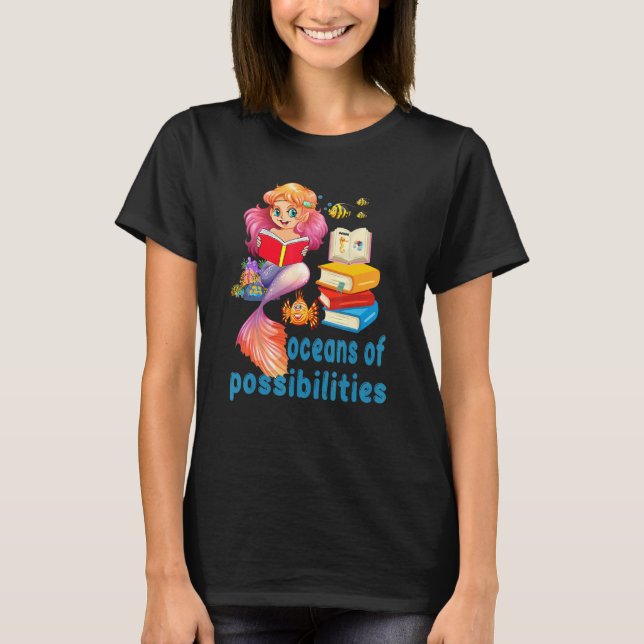 T-shirt Mermaid Oceans (Devant)