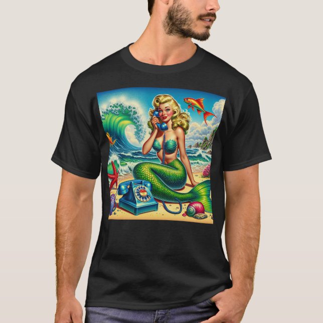 T-shirt Mermaid Princess (Devant)