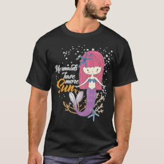 T-shirt Mermaid Squad retour à l'école meilleurs amis swea