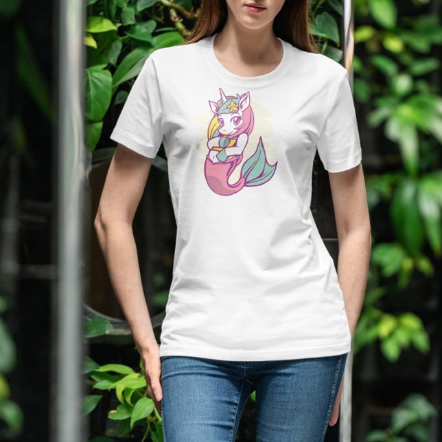 T-shirt Mermaid Unicorn (Créateur téléchargé)