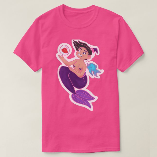 T-shirt Mermaid Witch Sea Witch (Design devant)