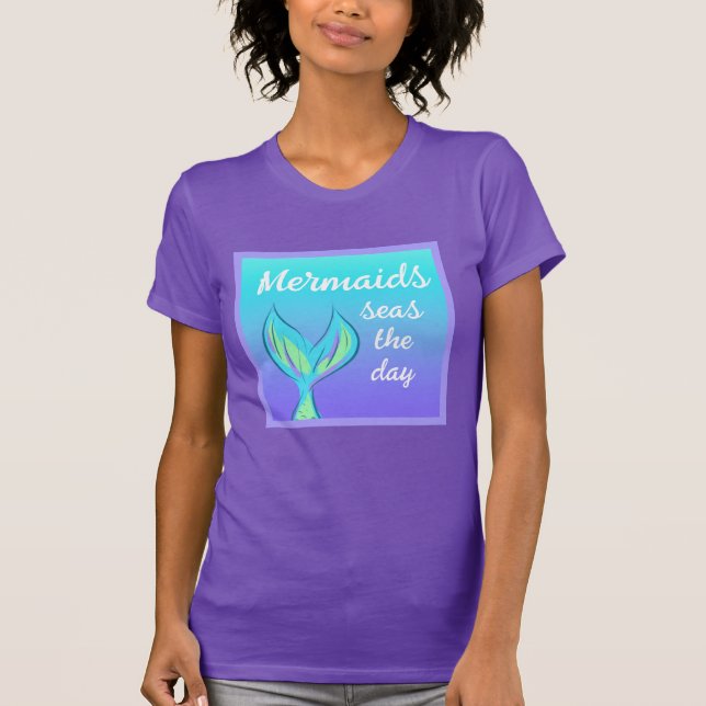 T-shirt Mermaids Seas le jour (Devant)