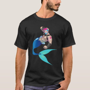 T-shirt Merman Gay Cruise S Pour Hommes Plages Bateaux Et