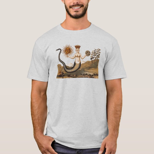 T-shirt Merman Sun et Moon (Devant)