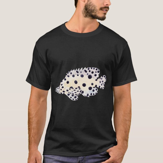 T-shirt MÉROU PANTHÈRE-Cromileptes altivelis (Devant)