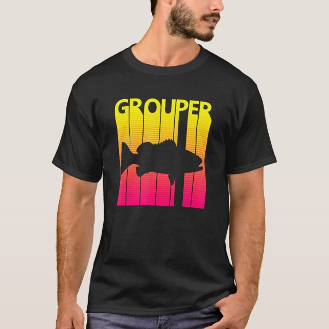 T-shirt Mérou Rétro (Devant)