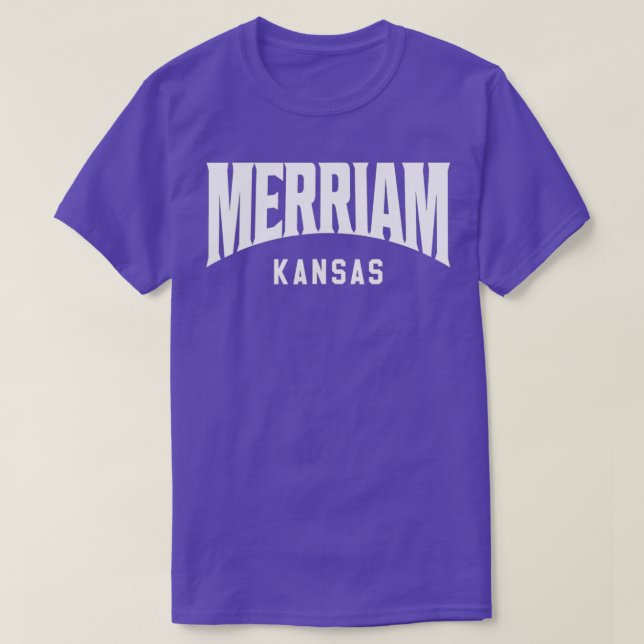 T-shirt Merriam Kansas (Design devant)