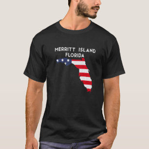 T-shirt Merritt Island Florida USA State America Travel Fl