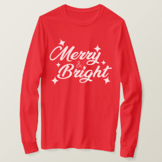T-shirt Merry & Bright Sweater
