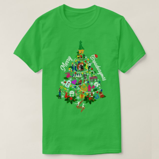 T-shirt Merry Broadwaymas (Design devant)