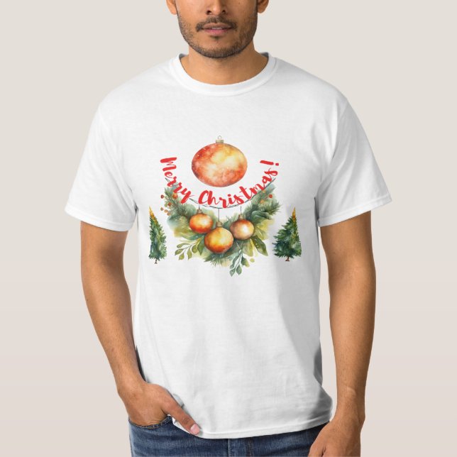 T-shirt Merry Chrismas (Devant)