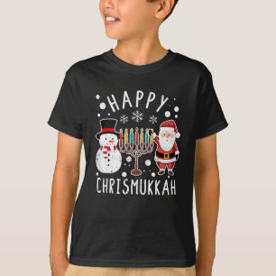 T-shirt Merry Chrismukkah Christmas Hanukkah Christmas