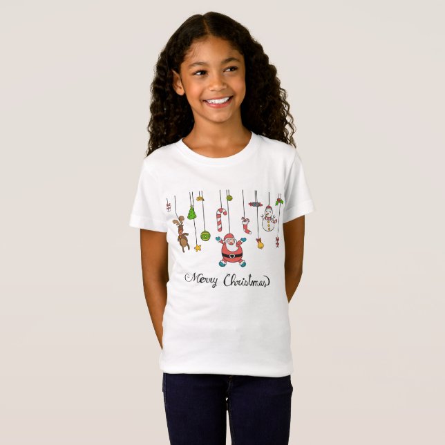 T-Shirt Merry christmas (Devant entier)