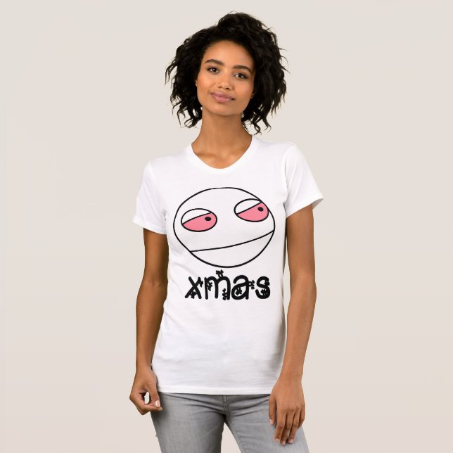 T-shirt Merry christmas (Devant entier)