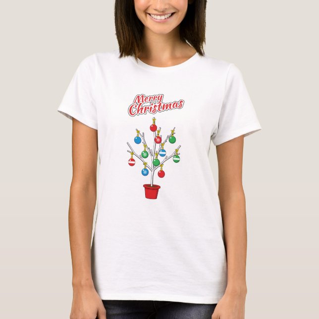 T-shirt Merry Christmas (Devant)