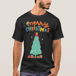 T-shirt MERRY CHRISTMAS - Arbre de Noël