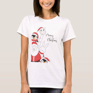 T-shirt Merry Christmas Friends