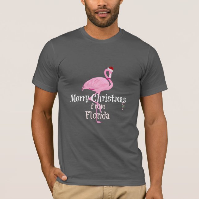 T-shirt Merry Christmas from Floride (Devant)