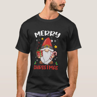 T-shirt Merry Christmas Gnome Family Matching Christmas Me