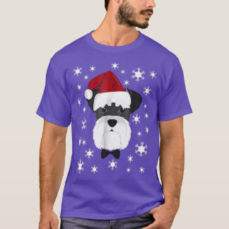 T-shirt Merry Christmas Schnauzer Dog Ugly Sweater Premium