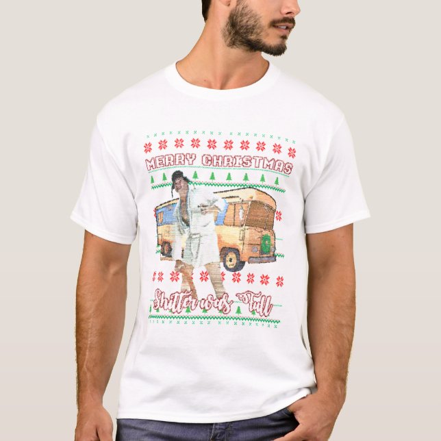 T-shirt Merry Christmas Shitters Full Funky Holiday Ugly C (Devant)