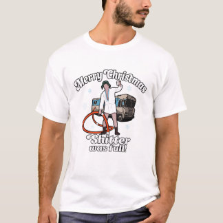 T-shirt Merry Christmas Shitters Full Funky Holiday Ugly C