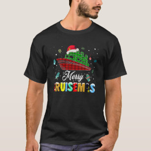 T-shirt Merry Cruisemas 2023 Noël Père Noël Reindeer Crui