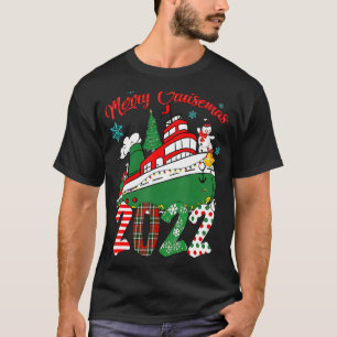 T-shirt Merry Cruisemas croisière en famille Noël 2022