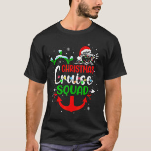 T-shirt Merry Cruisemas Family Cruise Christmas Cruise Squ