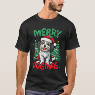 T-shirt Merry Duckmas Funky Christmas Duck Lover 1