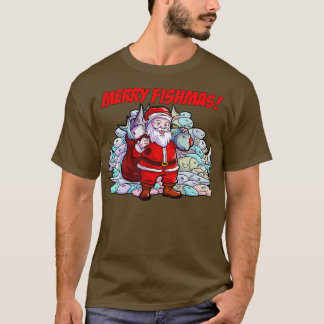T-shirt Merry Fishmas