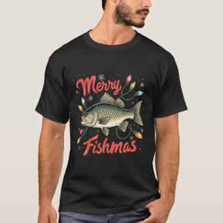 T-shirt Merry Fishmas