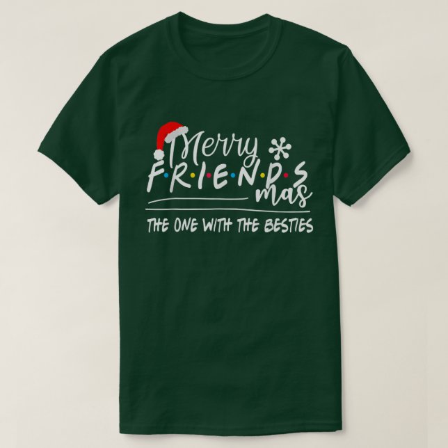 T-shirt Merry Friendsmas (Design devant)