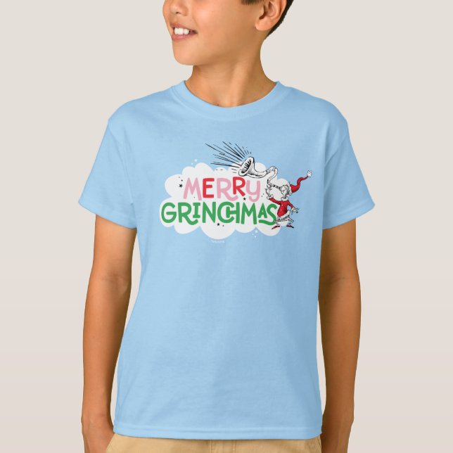 T-shirt Merry Grinchmas Mister Grinch (Devant)