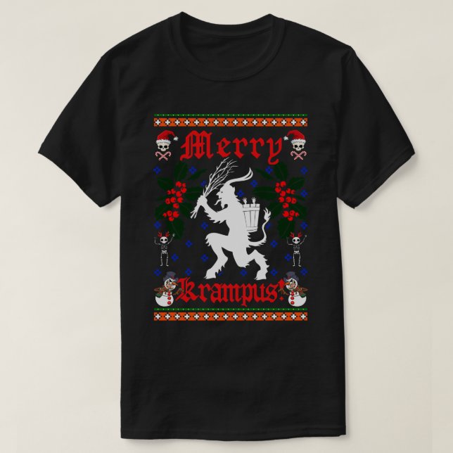 T-shirt Merry Krampus (Design devant)