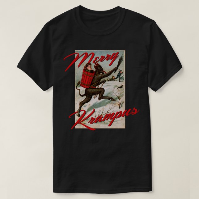 T-shirt Merry Krampus (Design devant)