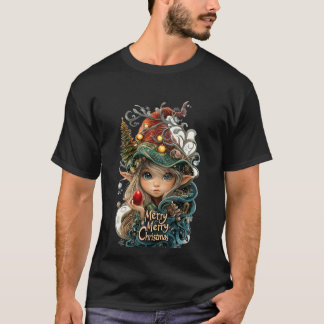T-shirt Merry, Merry Christmas Fairy Shirt