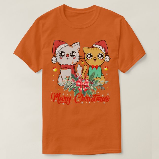 T-SHIRT MERRY NOËL (Design devant)