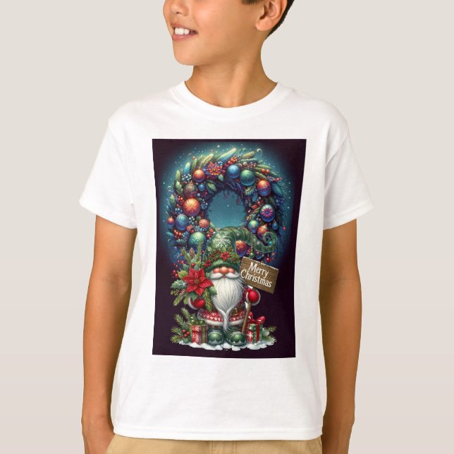 T-SHIRT MERRY NOËL (Devant)