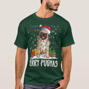 T-SHIRT MERRY PUGMAS 2022 XMAS CARLIN CHRISTMAS CARLIN DE 