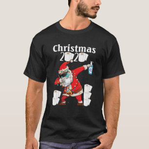 T-shirt Merry quarantaine noël 2020 pajamas famille xma