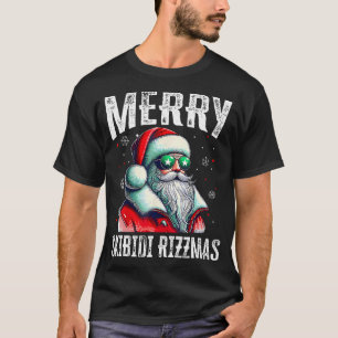 T-shirt Merry skibidi rizzmas