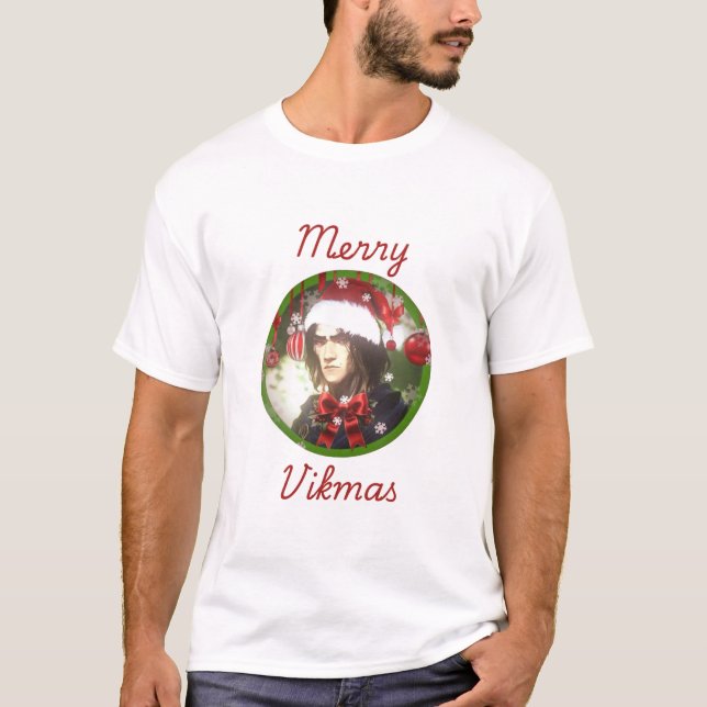 T-shirt Merry Vikmas (Devant)