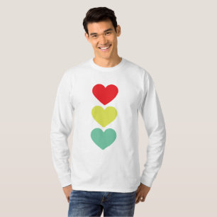T-shirt MERRY + voeux MODERNES lumineux vacances de Noël